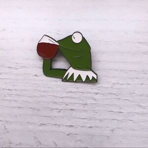 Kermit the Frog Enamel Pin/Brooch